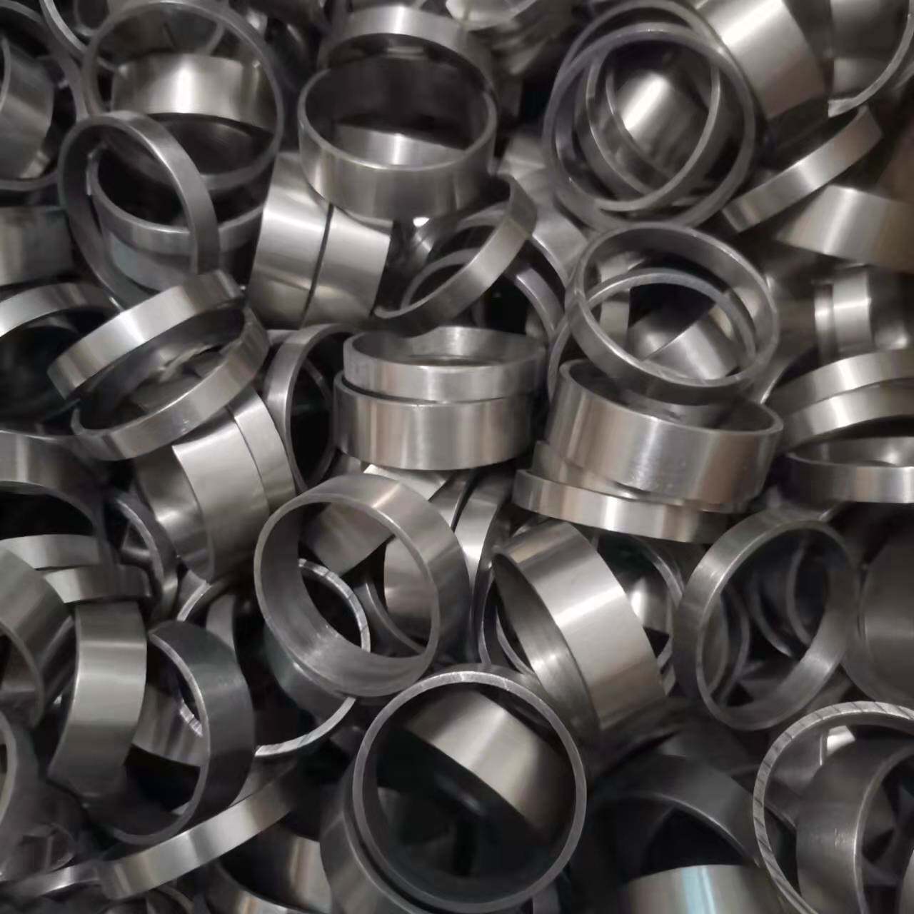 Titanium alloy gasket frame head tube gasket front fork tube gasket to make the stand mat high gasket titanium accessory manufacturer