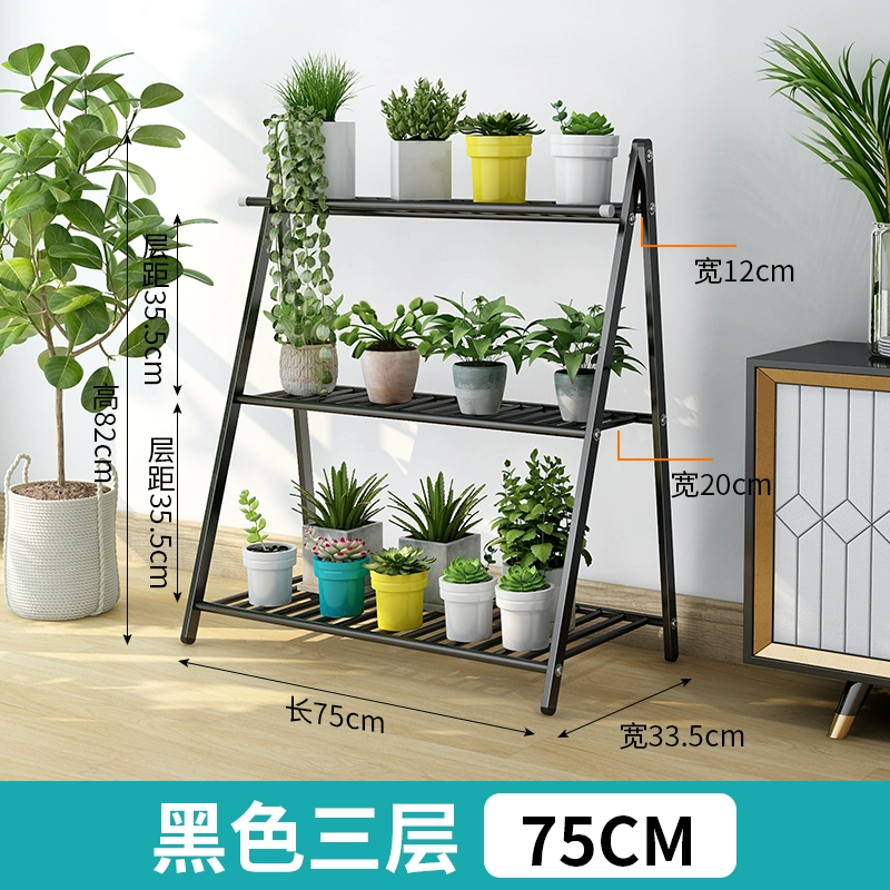 Kệ hoa trang trí ban công phòng khách sàn đứng mọng nước pothos inox có giá để đồ trong nhà chậu hoa lớp vật có giá đỡ giá lưới an toàn cửa sổ chung cư 