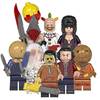 Le Toys High Crisis Zombie Silent Hill Chainsaw Man Horror Monster Building Blocks Minifigures