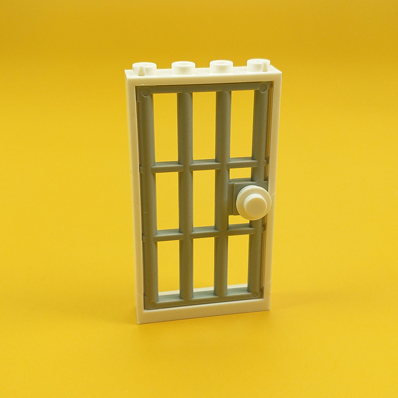 Suitable for Lego Parts 60596 Parts Building Door Frames, Windows, Fences, DIY Scene Minifigures, Building Block Toys
