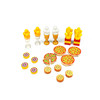 Suitable for Lego Moc Creative Small Particle Food, Fruits, Desserts, Vegetables, Tools, Building Blocks, Minifigures, Scene Toys