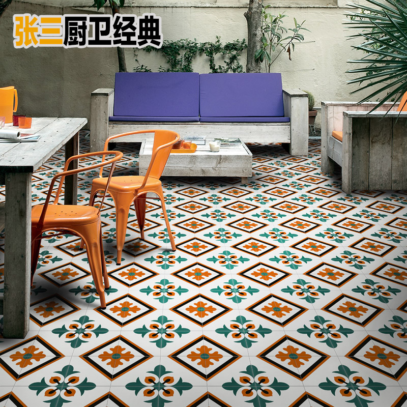 Usd 5 22 Italian Color Flower Tiles Kitchen Floor Bathroom Lightbox Moreview