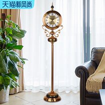 European-style creative large floor-to-ceiling clock Living room American luxury pendulum clock Simple atmosphere personality clock Fashion table clock