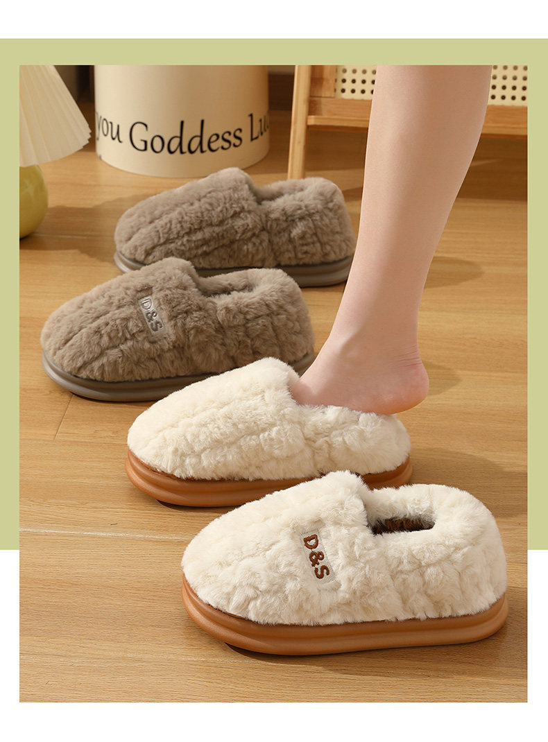 Трейлер обувь мужской зима пакет с 2025 новый комнатный домой с дополнительным слоем пуха сохраняющий тепло волосы вата обувь мужской верхняя одежда 