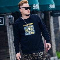 Mens clothing Cavet 2022 Spring and autumn style Gaffer with enlarged code sleeve Head Fat Thickened Large thickened Long sleeves Jersey Undershirt