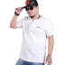 Mùa hè 2018 cộng với áo thun ngắn tay nam XL chất béo cực rộng áo thun nam polo Áo phông ngắn