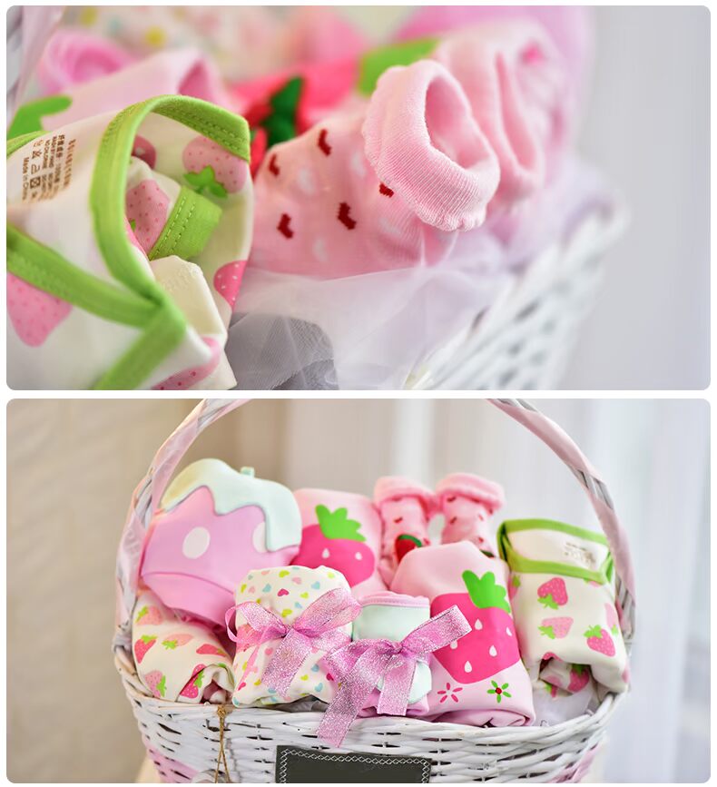 Bộ quà tặng sơ sinh cho bé bộ quần áo cotton mùa xuân và mùa hè 0-3 tháng 6 vừa chào đời - Bộ quà tặng em bé đồ sơ sinh