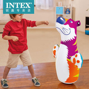 INTEX 不倒翁玩具充气宝宝大号儿童立式套娃婴儿小孩家用不倒翁