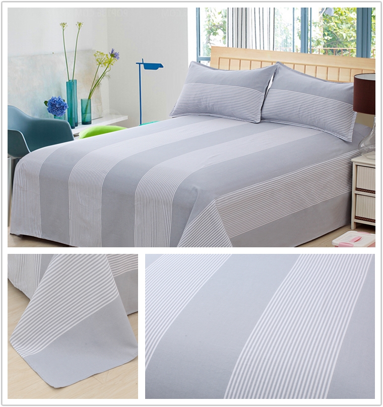 Chất liệu 100% cotton nguyên chất không thể mua được những tấm vải thô cũ bằng vải một mảnh vỏ gối ba hoặc bốn bộ mã hóa đơn dày gấp đôi - Khăn trải giường ga giường everon
