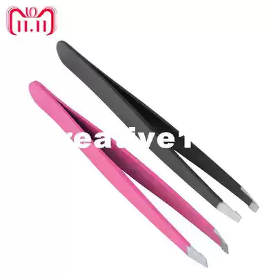 1pcs Eyebrow Tweezers Stainless Steel Face Hair Removal Eye