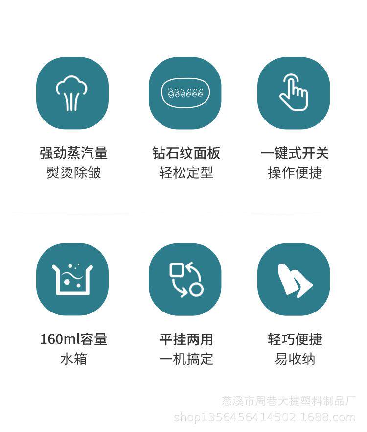 Пароочиститель handheld steamer portable steam electric iron 220v 1000w OTHER