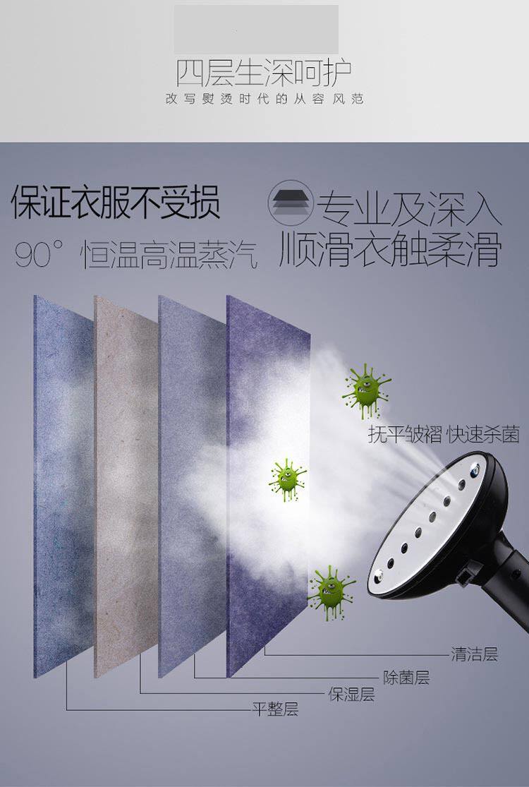 Пароочиститель electric compact iron steam soleplate clothes steamer 电熨斗 Other