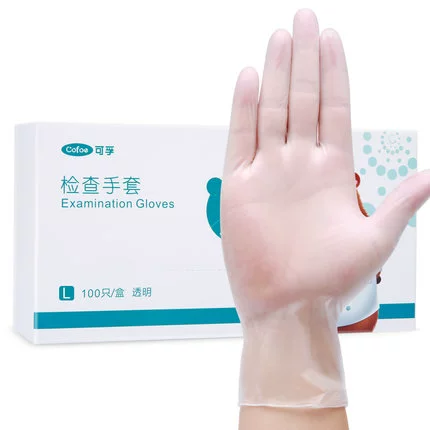 可孚 Одноразовые резиновые водонепроницаемые пластиковые перчатки из ПВХ