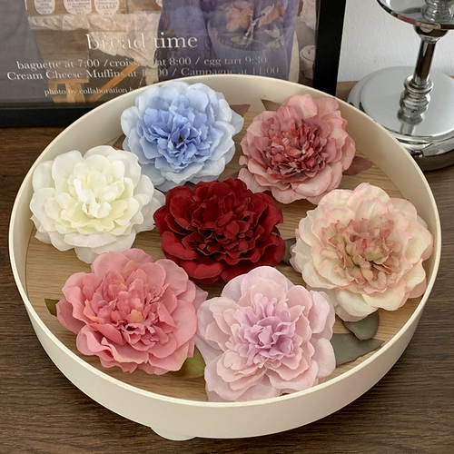 Детская милая заколка для волос, безвредные шпильки для волос, милый аксессуар для волос, простой и элегантный дизайн, в цветочек