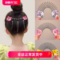Childrens broken hair sorting artifact pull-up hair comb insert comb hairpin little girl bangs comb comb hairpin top clip headdress