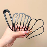 Черный большой волнистый комплект, 3 шт