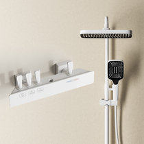 German Eurofen Bathroom White Bathroom Bath Shower Shower Shower Hot And Hot Shower Shower Suit Home White Shower