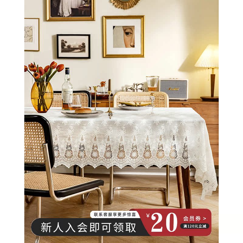 American light lavish lace table cloth rectangular advanced sensual table cloth art tea table cloth tea table cloth table cloth
