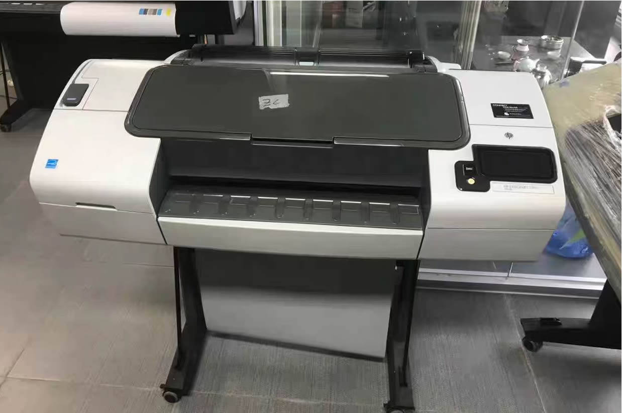 HP T790 A1 Format CAD Blueprint Poster Large Face Printer Plotter HP Write True Machine-Taobao