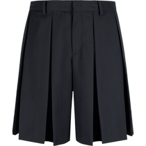 (Same style in the mall) JNBY Jiangnan Buyi 24 spring new shorts womens casual pleated wool 5O3E13660