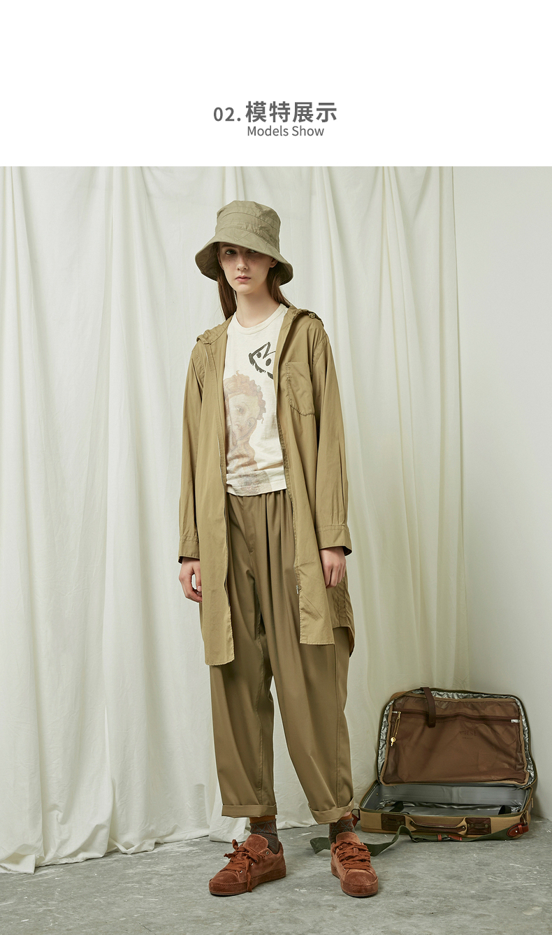 Trench pour femme JNBY     en Coton - Ref 3226933 Image 13