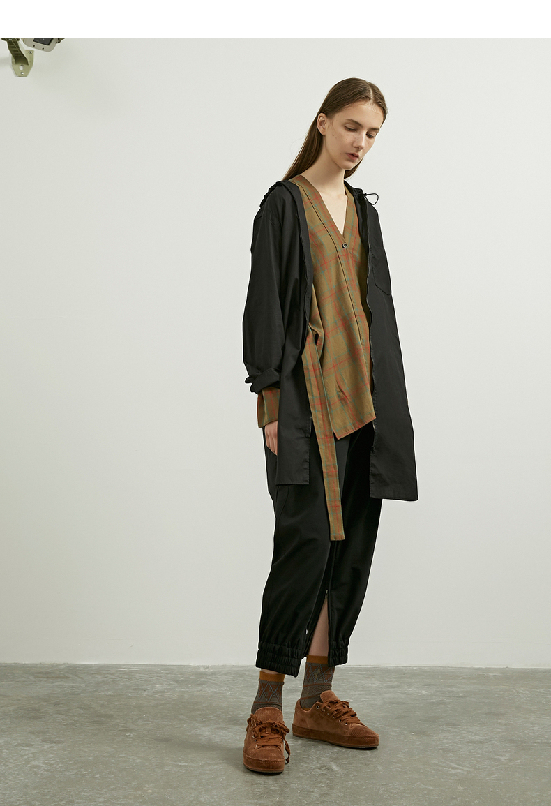 Trench pour femme JNBY     en Coton - Ref 3226933 Image 21