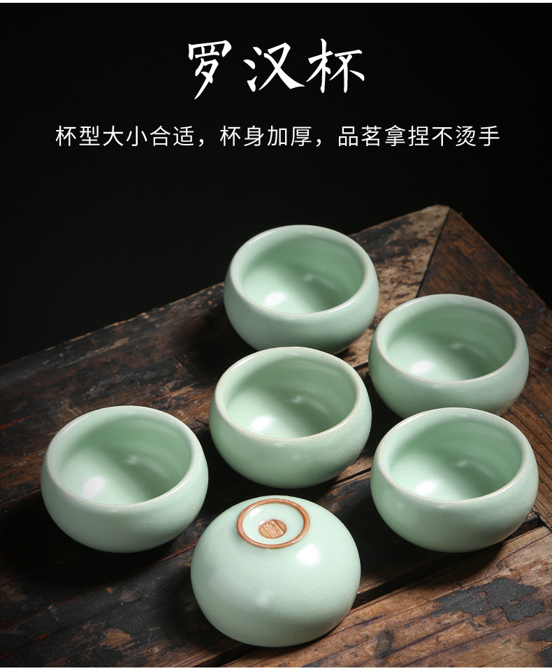 Ceramic creative half automatic kung fu tea sets tea tea ware lazy cup of simple home office