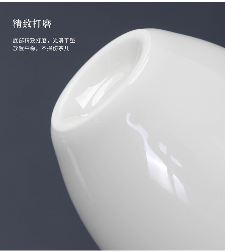 Dehua white porcelain with silver, a pot of two portable is suing jade porcelain ceramic crack cup travel tea set kung fu tea set