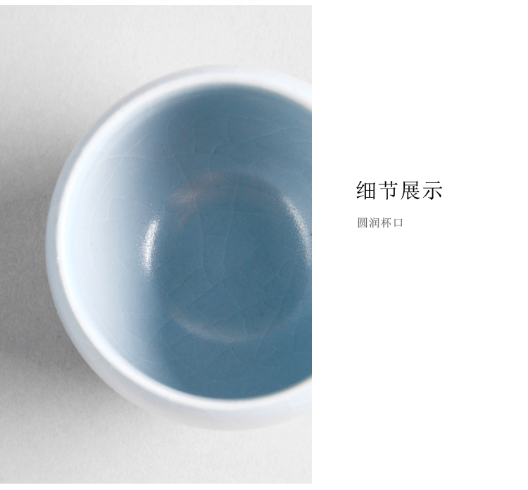 Hand your up ceramic cup tea set upright cup sample tea cup profusion master cup personal cup single cup bowl