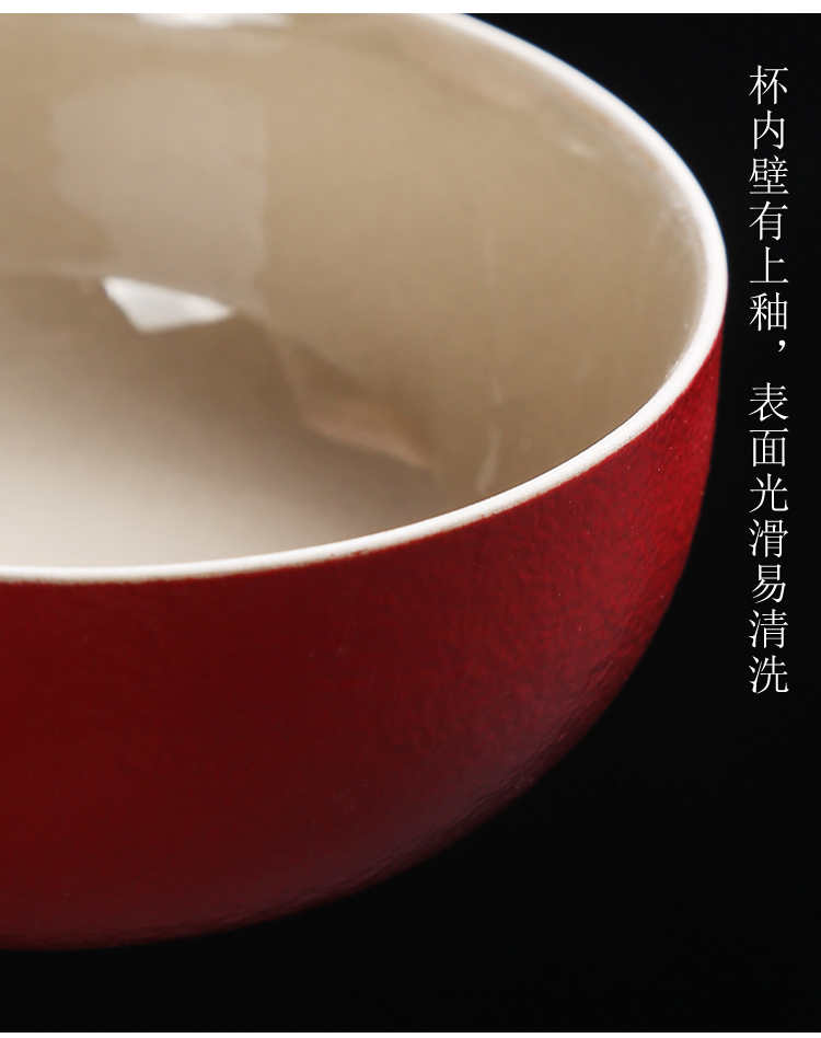 Silver crack of a ceramic crack pot two cup travel kung fu tea set office portable whitebait cup