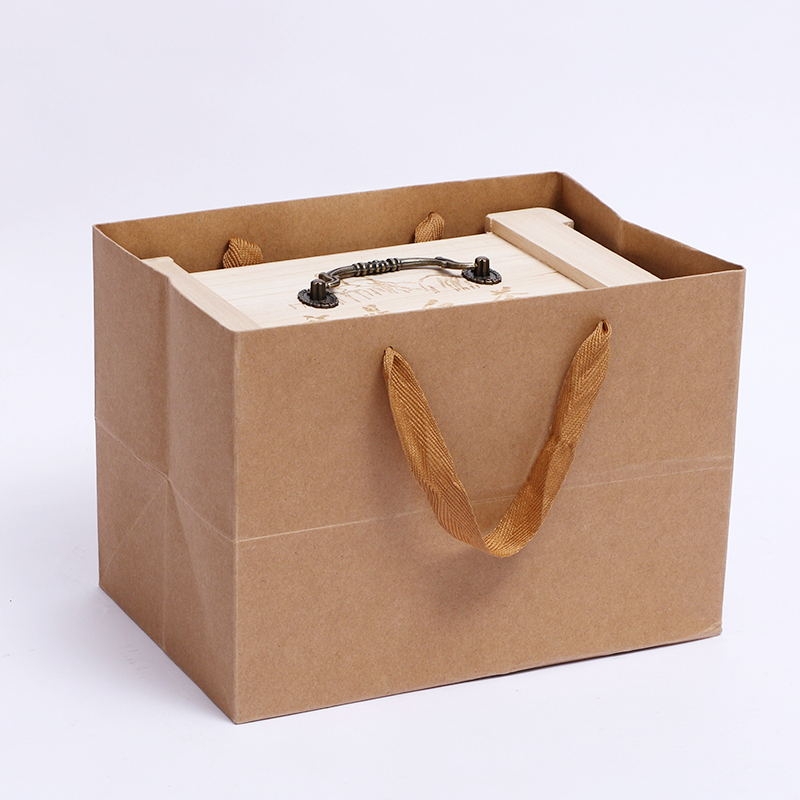 The General high - grade tea tea cake box wooden old fuding white tea General bulk puer tea packaging wooden cases