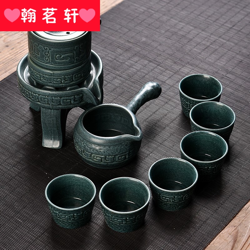 Fit. - creative ceramic semi - automatic teapot lazy tea ware has contracted household kung fu tea set a single hot