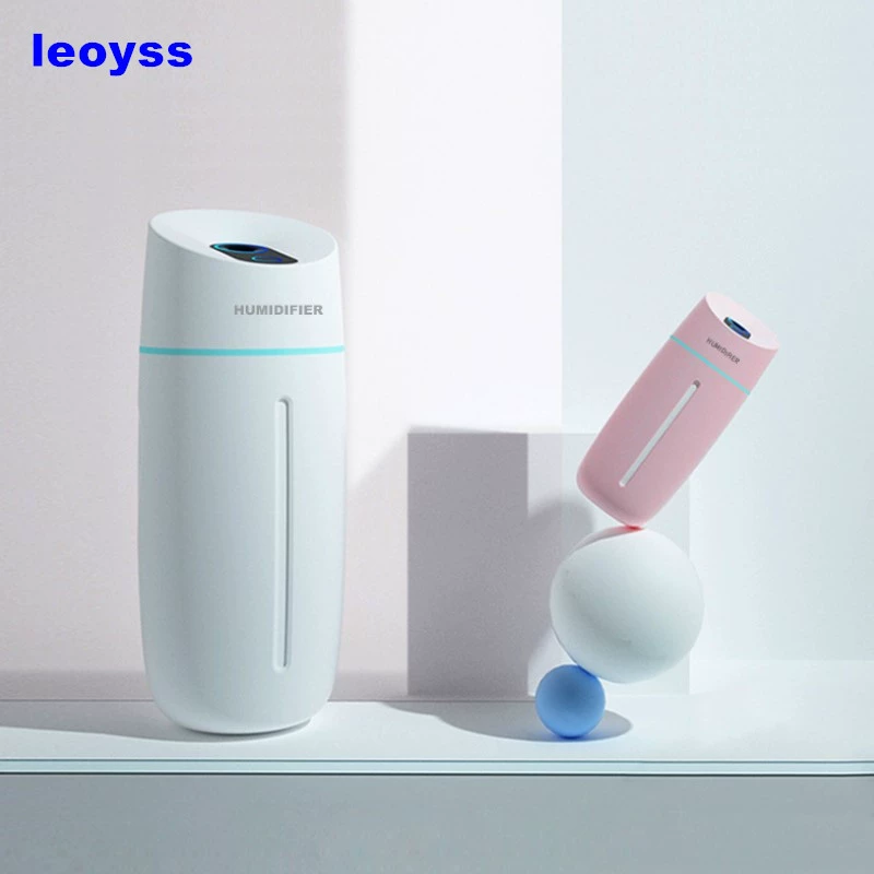Leoyss thương hiệu nhà hương liệu máy tính để bàn độ ẩm nổ USB sáng tạo quà tặng thiết bị gia dụng ánh sáng ban đêm - Máy giữ ẩm