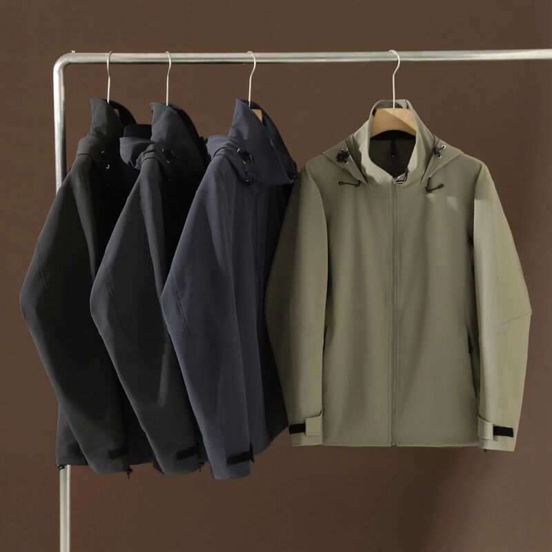 Military Tactical Softshell! Windproof and Water-Resistant! 3D Cut Design! Spring Men's Outdoor Jacket