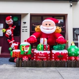 Рождественский надувной дорожный воздушный шар для пожилых людей, декор