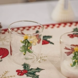 Рождественский креативный стеклянный защитный амулет для раннего возраста, украшение для ногтей, подарок на день рождения