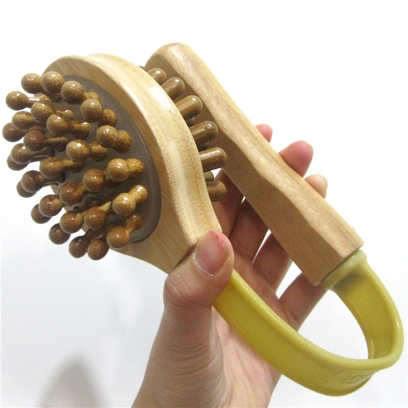 捶背神器敲打按摩锤竹质经络按摩棒器手持式拍打颈肩后背锤肩健身
