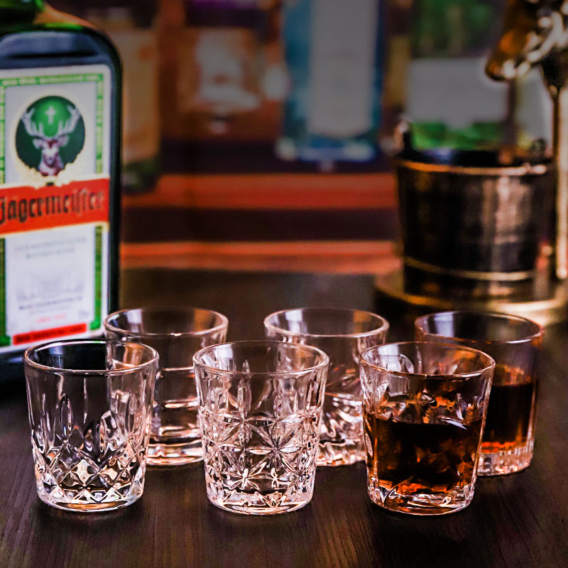 Bar personality bullet cup shot cup Yege small white wine cup tide creative one cup spirit cup foreign wine wonton cup