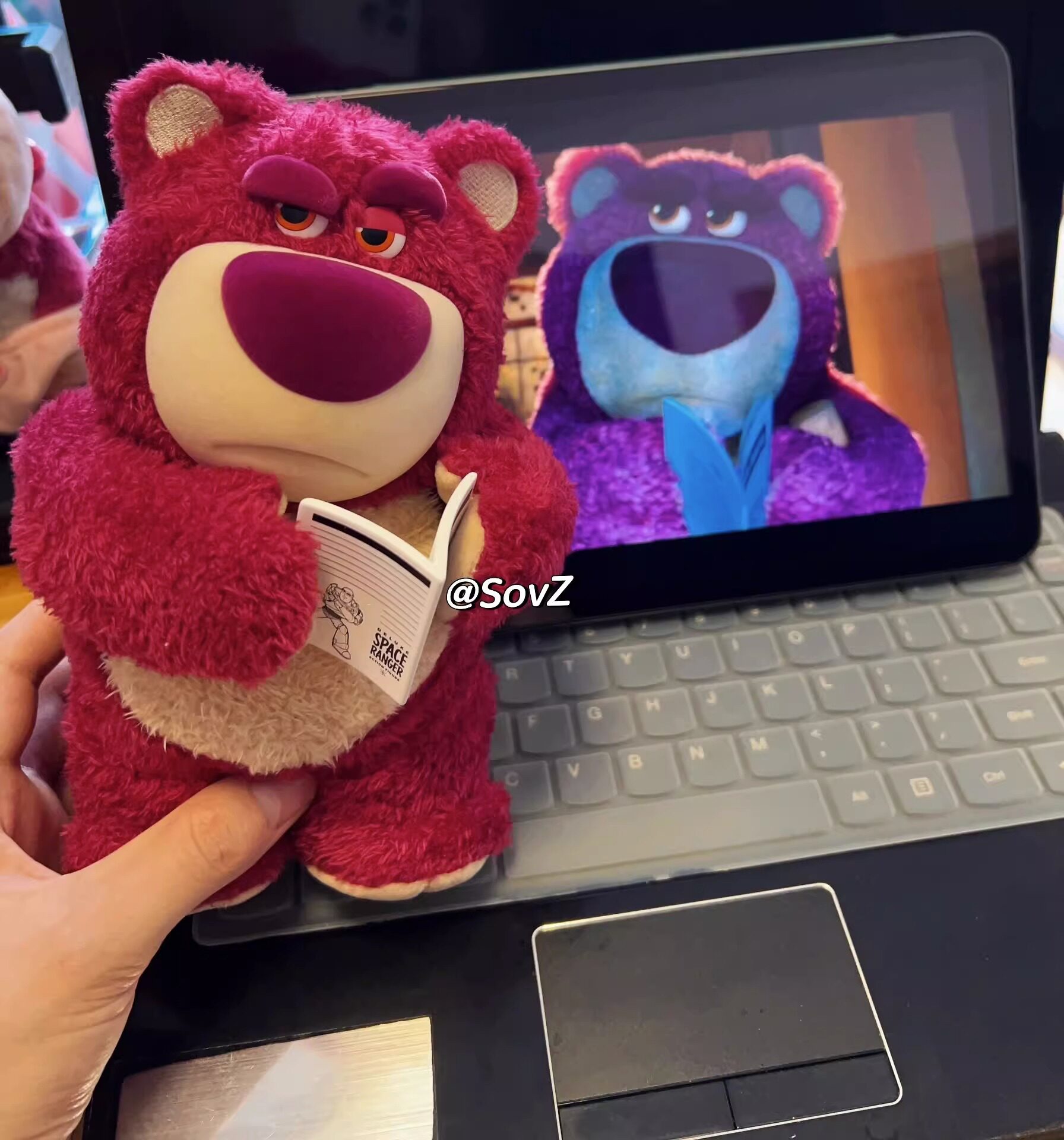 MINISO name Genesis Stench Strawberry Bear Secret Plan Themed Handout PLUSH DOLL CREATIVE TOYS-Taobao