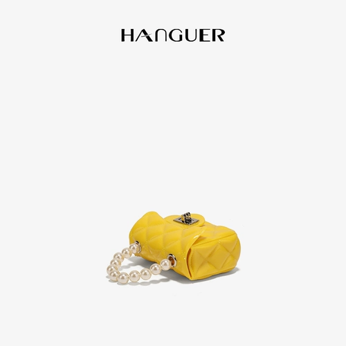 Милая свежая желтая прозрачная помада, кошелек, небольшая сумка