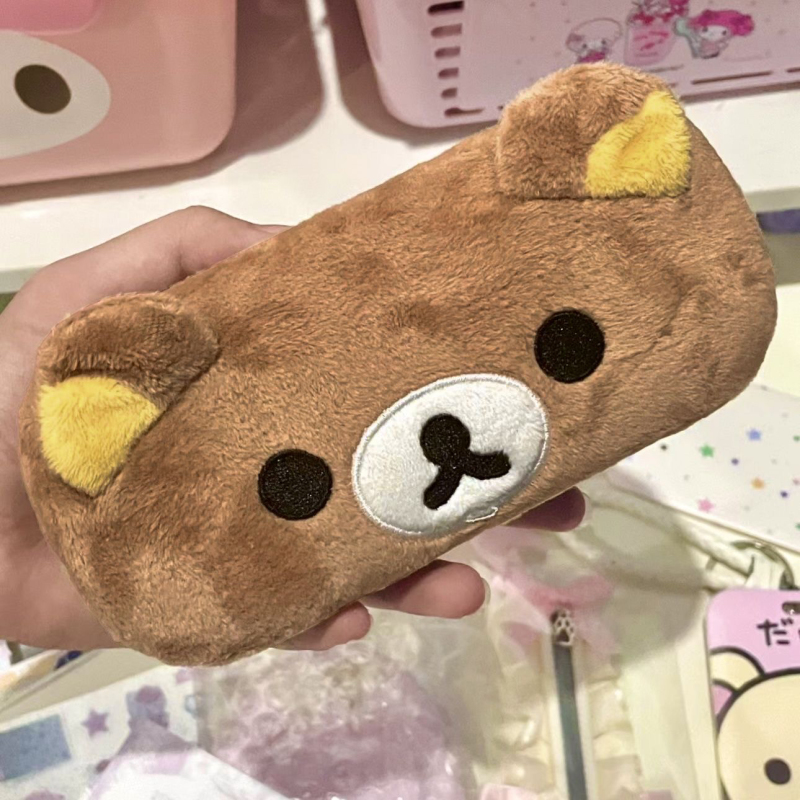 Popular High-Quality Cute Cartoon Eye Storage Box, Anti-Fall Plush Glasses Case, Convenient Sunglasses and Myopia Glasses Case