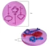 Thực phẩm cấp silicone DIY nướng bánh kẹo mềm trang trí khuôn Guitar ghi chú nhảy silicone khuôn - Tự làm khuôn nướng Tự làm khuôn nướng