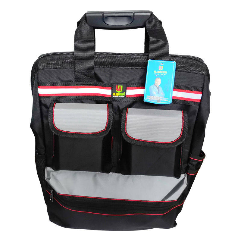 Factory Promotion Multifunction Thickened Double Shoulder Kits Canvas Hand Electrician Bags Large Capacity Elevator Home Appliances 