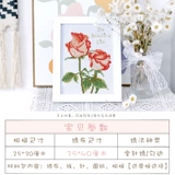 Rose Cross Emelcodery 2022 Новая линейная вышивка маленькая пара пара отправляется с парнем вышивкой DIY Simple Simple