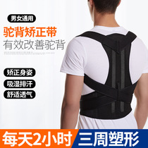 Correction belt summer hump back artifact support orthosis back men and women adult straight back beauty back invisible universal