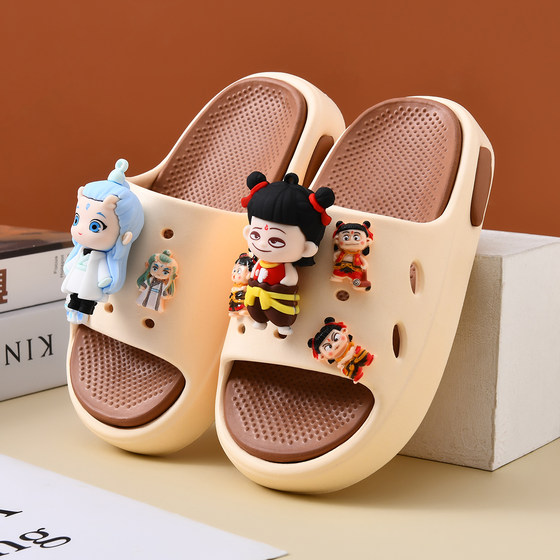 儿童拖鞋男童夏季新款室内防滑软底宝宝凉拖鞋女童居家踩屎感洗澡