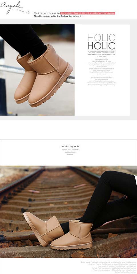 Giày tuyết nữ cực lớn 41-43 mùa thu và mùa đông giày boot nữ cao cấp