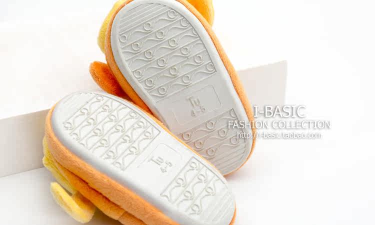 Pantoufles enfants en suède pour hiver - semelle caoutchouc - Ref 1007856 Image 24