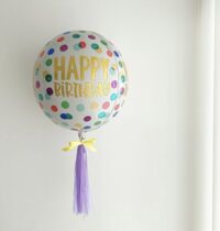 ins wave balloon round 3D dot wave dot aluminum film fluttering helium balloon birthday aluminum balloon party decoration