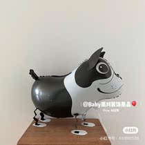 Italy imported walking balloon childrens birthday party outdoor walking standing pet animal helium cartoon ball